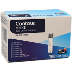 Buy Contour Next Blood Glucose Test Strips 100 Pack Online